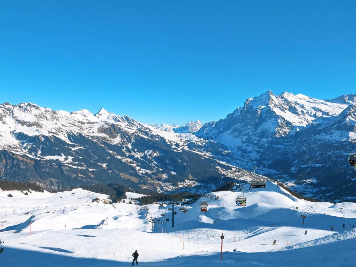 Apartment Chalet La Muntaniala Grindelwald Bagian luar foto