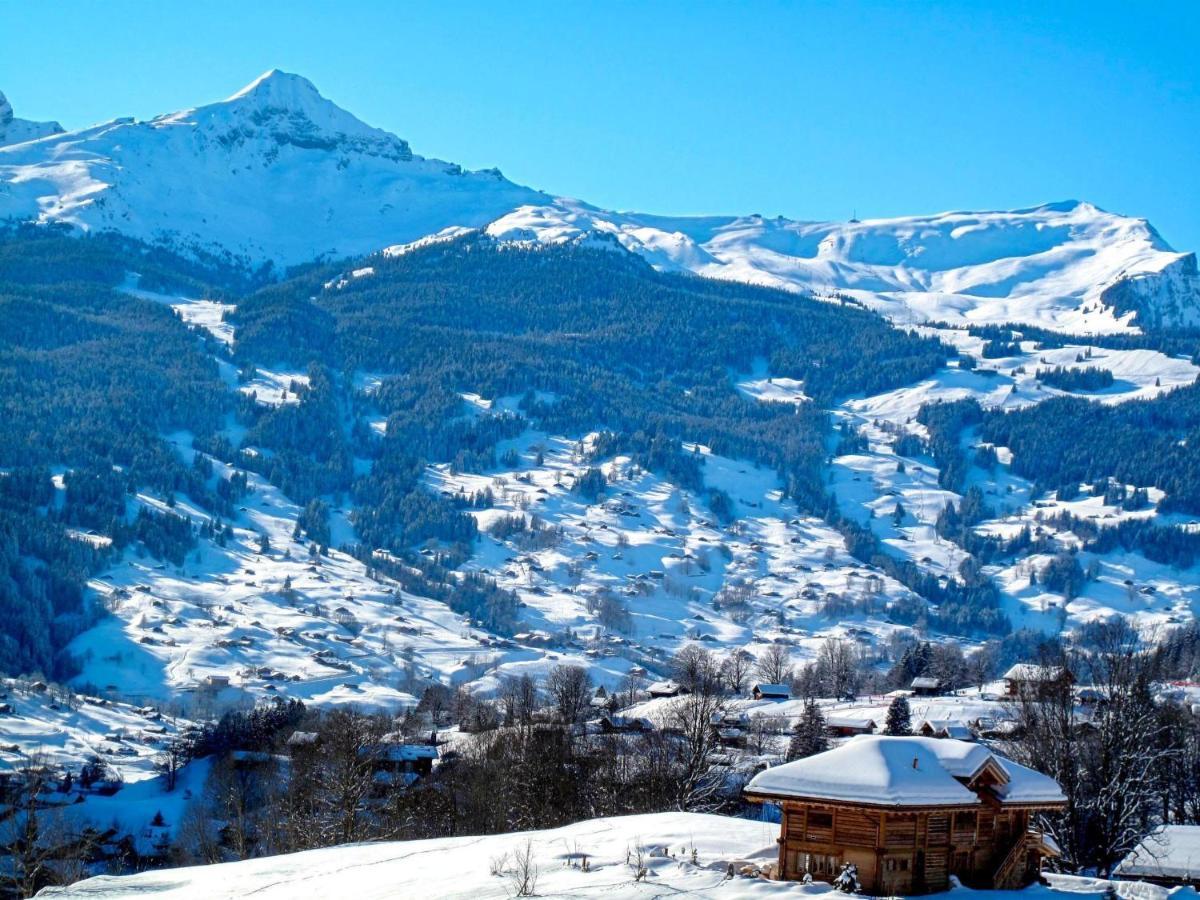 Apartment Chalet La Muntaniala Grindelwald Bagian luar foto
