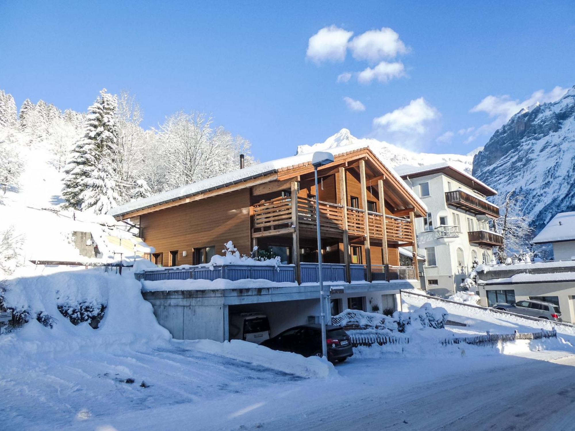 Apartment Chalet La Muntaniala Grindelwald Bagian luar foto